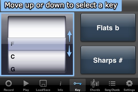 key and help icon positions